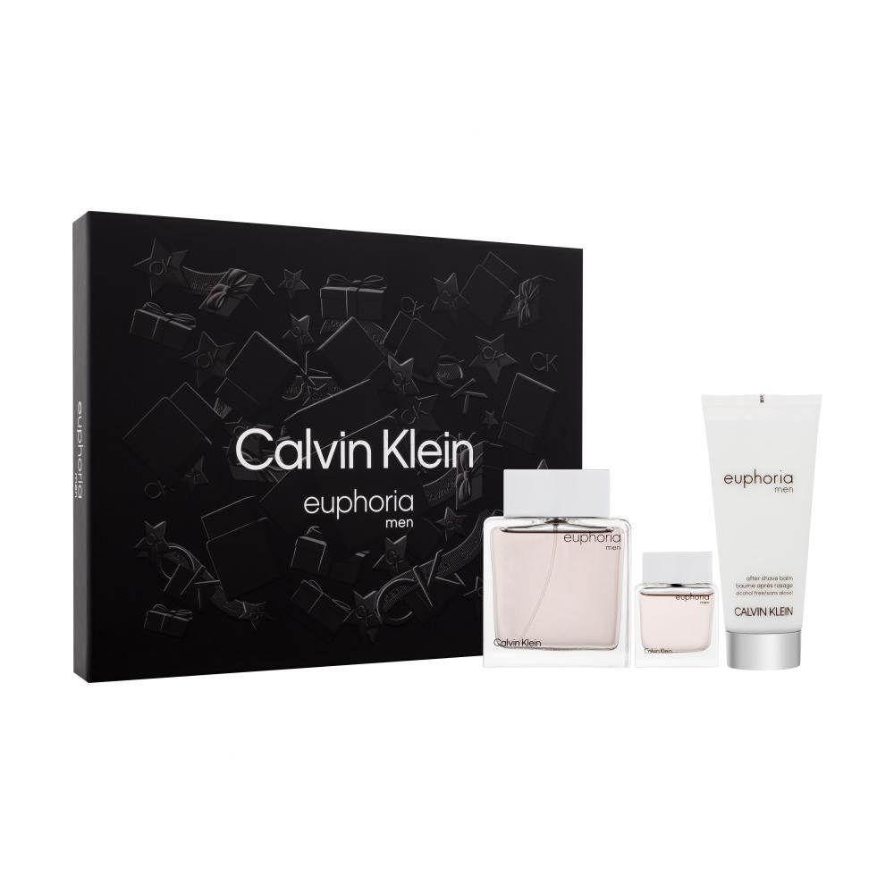 Calvin Klein Euphoria Darilni set toaletna voda 100 ml + balzam po britju 100 ml + toaletna voda 15 ml