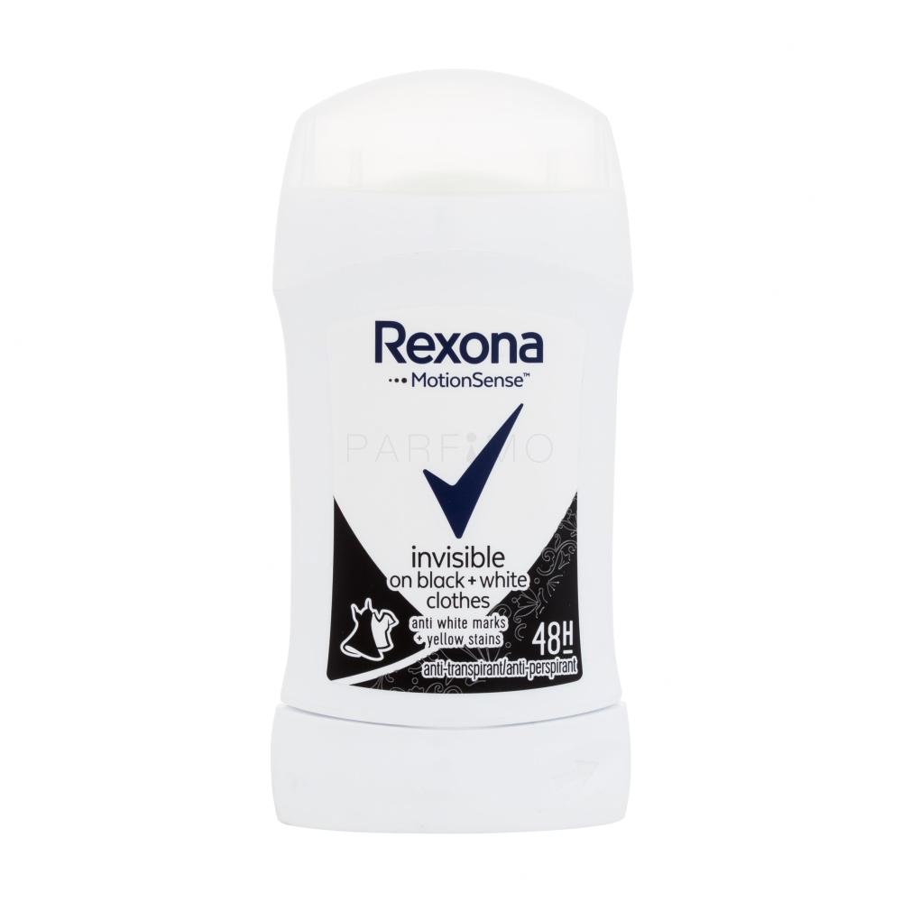 Rexona MotionSense Invisible Black + White Antiperspirant za ženske 40 ml