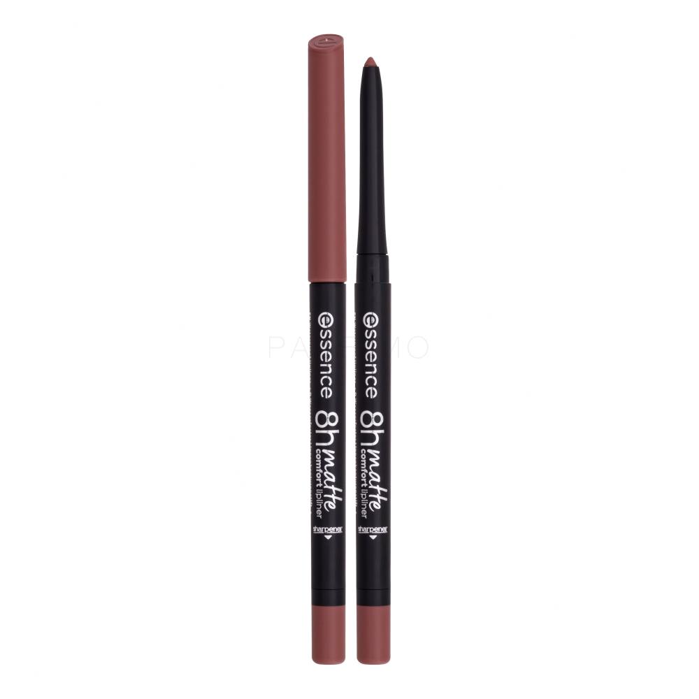 Essence 8H Matte Comfort Črtalo za ustnice za ženske 0,3 g Odtenek 02 Silky Hazelnut