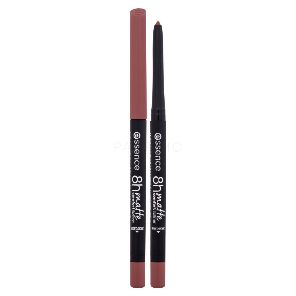 Essence 8H Matte Comfort Črtalo za ustnice za ženske 0,3 g Odtenek 04 Rosy Nude