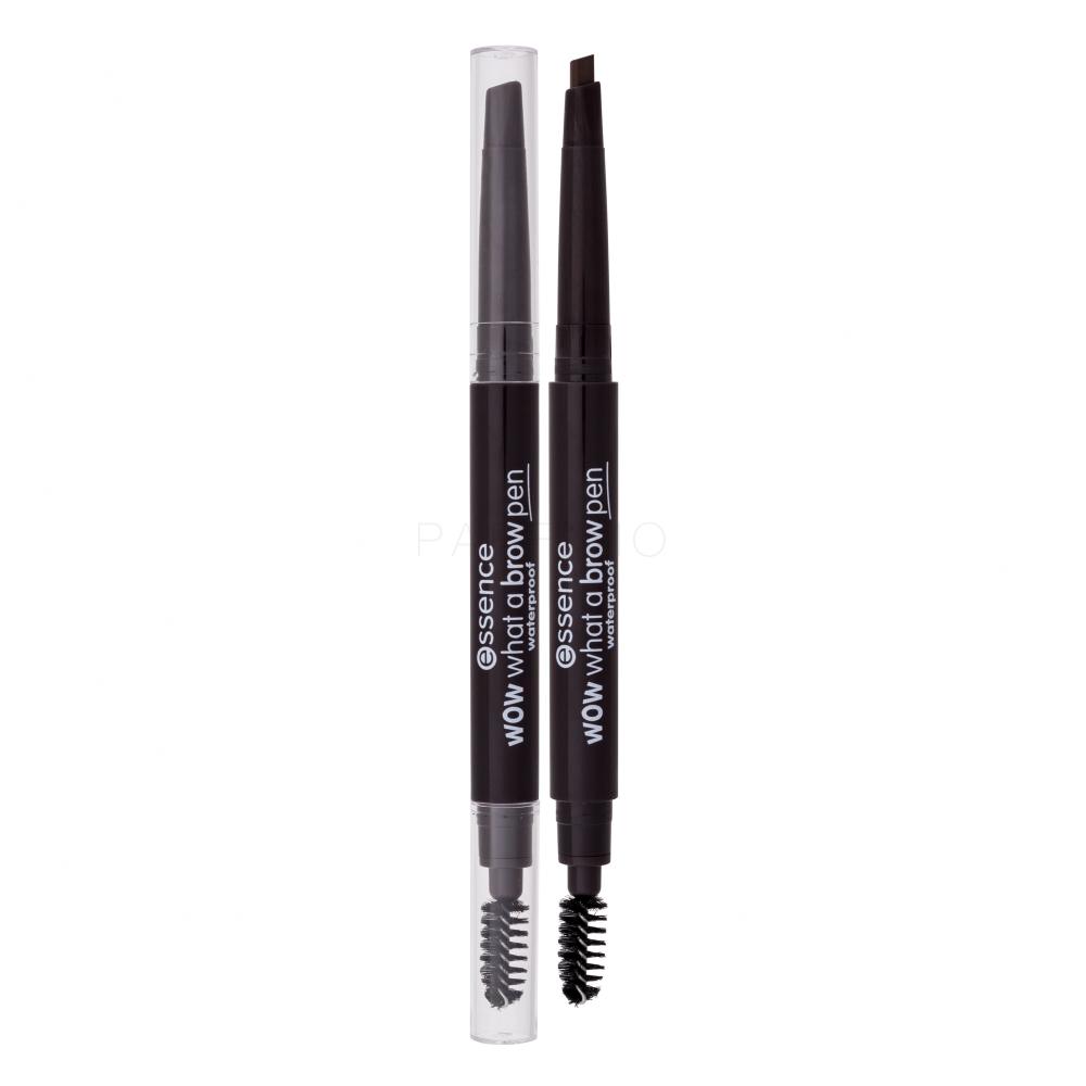 Essence Wow What A Brow Pen Waterproof Svinčnik za obrvi za ženske 0,2 g Odtenek 04 Black-Brown