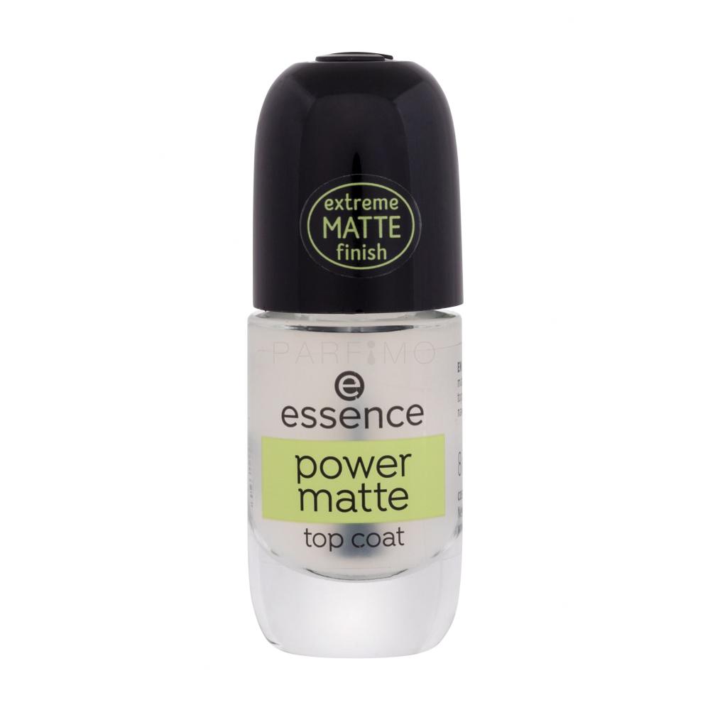 Essence Power Matte Top Coat Lak za nohte za ženske 8 ml