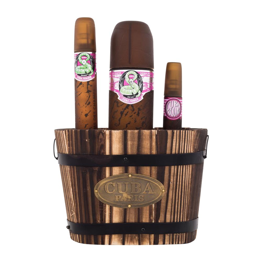 Cuba Jungle Snake Darilni set parfumska voda 100 ml + parfumska voda 35 ml + parfumska voda 15 ml