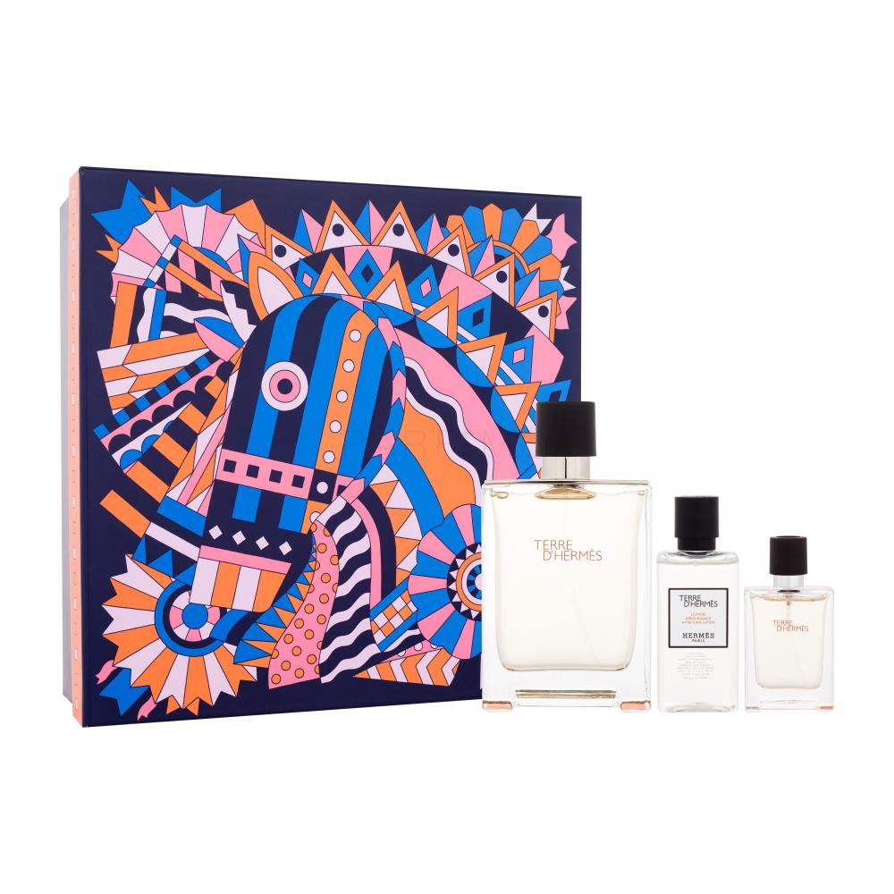 Hermes Terre d´Hermès Darilni set toaletna voda 100 ml + vodica po britju 40 ml + toaletna voda 12,5 ml
