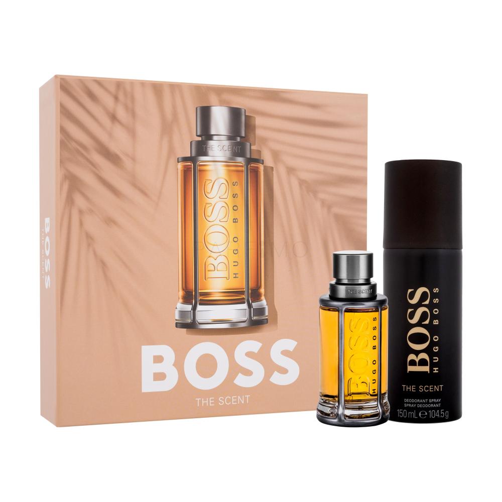 HUGO BOSS Boss The Scent 2015 SET2 Darilni set toaletna voda 50 ml + deodorant 150 ml