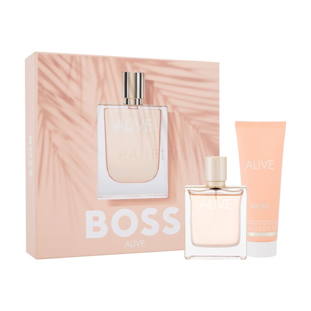 HUGO BOSS BOSS Alive SET2 Darilni set parfumska voda 50 ml + losjon za telo 75 ml