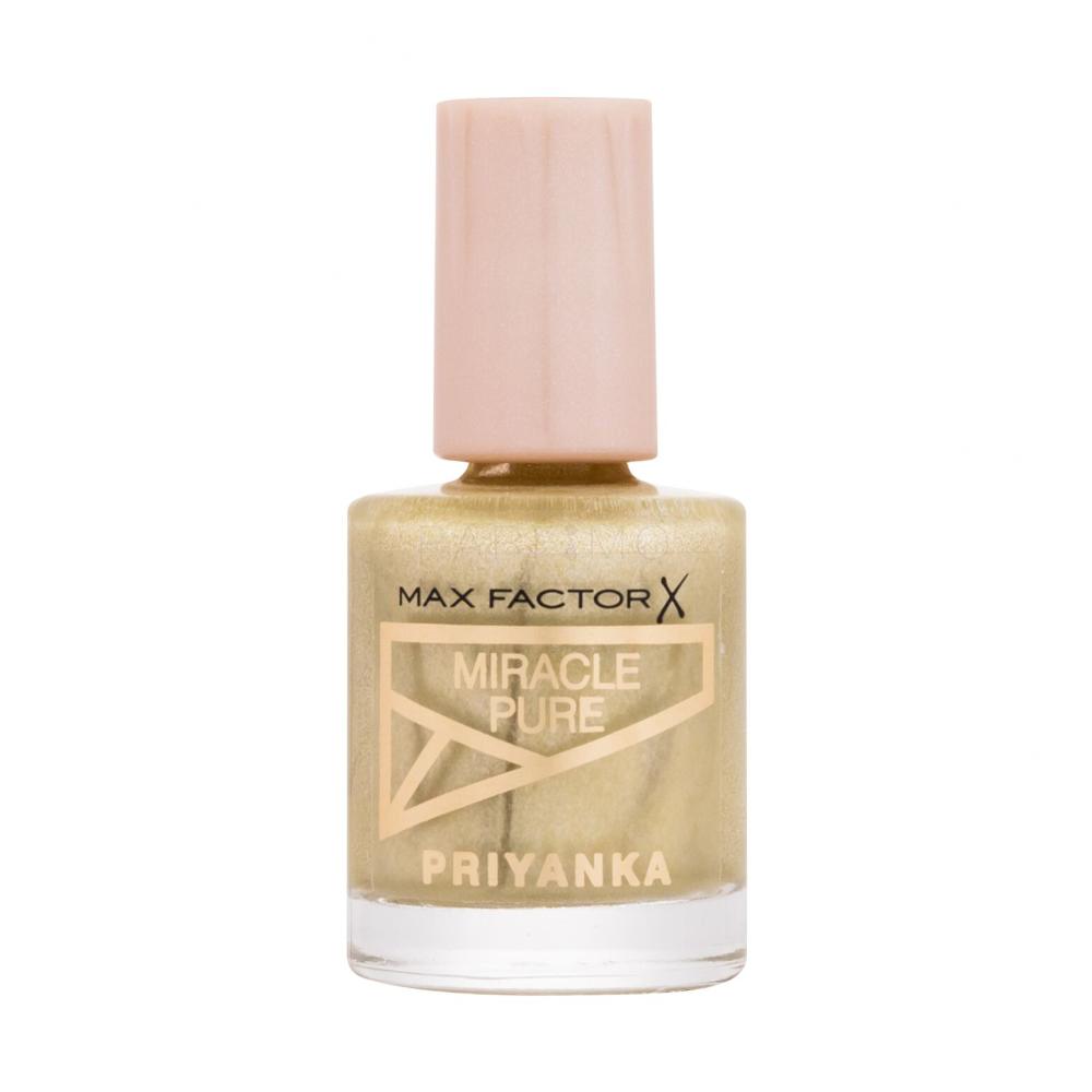 Max Factor Priyanka Miracle Pure Lak za nohte za ženske 12 ml Odtenek 714 Sunrise Glow