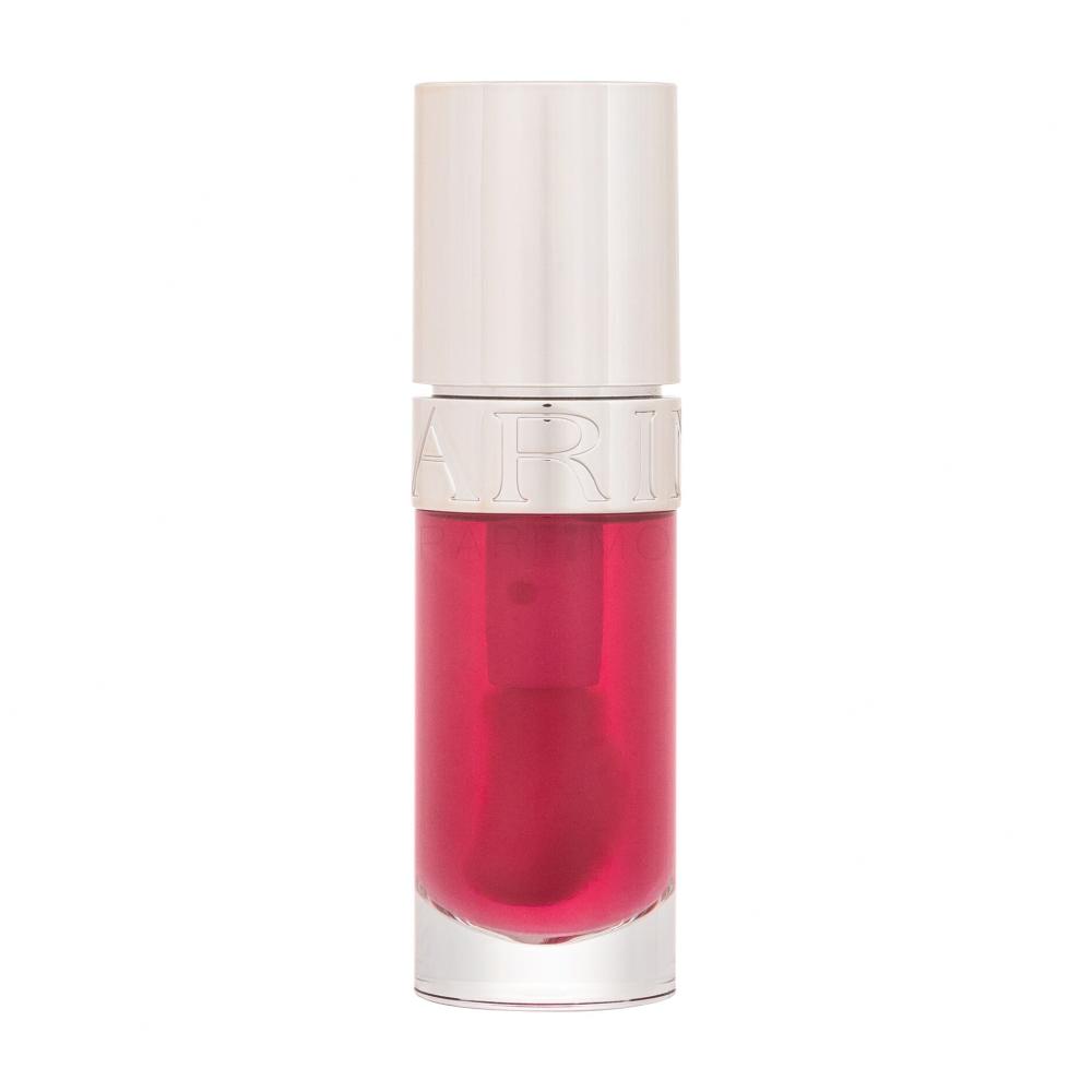 Clarins Lip Comfort Oil Lip Oil Olje za ustnice za ženske 7 ml Odtenek 02 Raspberry