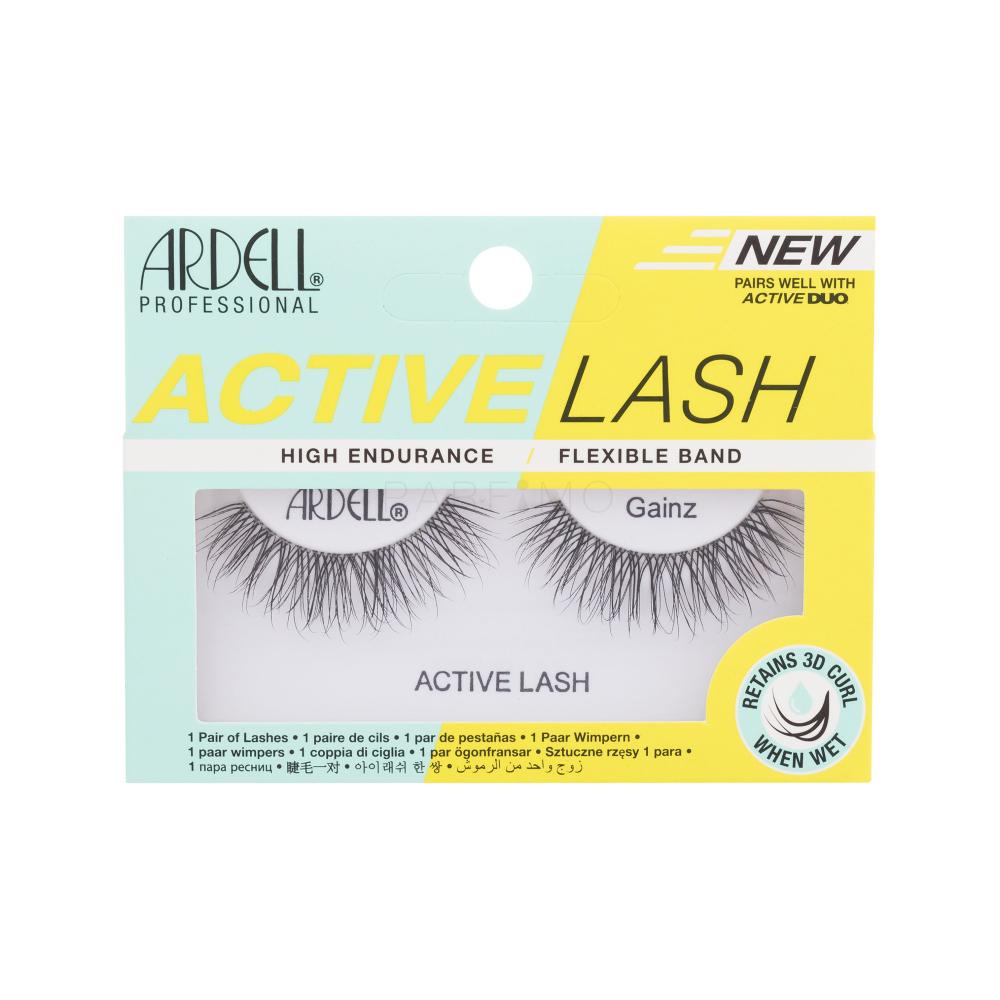 Ardell Active Lash Gainz Umetne trepalnice za ženske 1 kos Odtenek Black