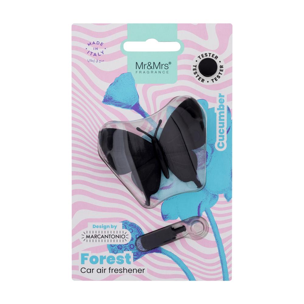Mr&Mrs Fragrance Forest Butterfly Black Osvežilci za vozilo 1 kos