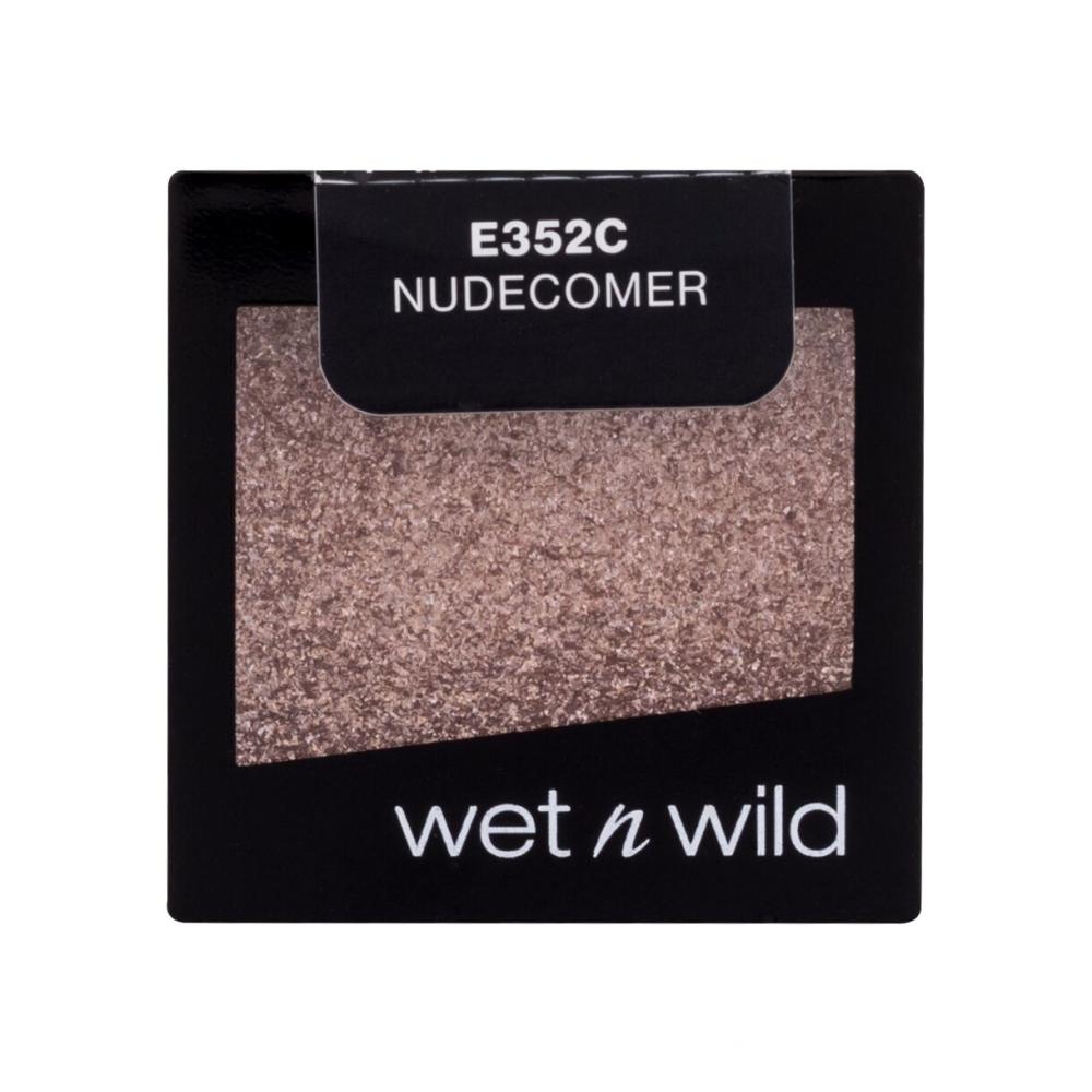 Wet n Wild Color Icon Glitter Single Senčilo za oči za ženske 1,4 g Odtenek Nudecomer