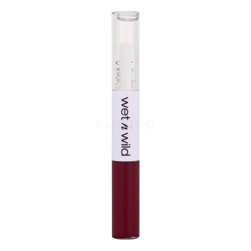 Wet n Wild MegaLast Lock 'N' Shine Lip Color + Gloss Šminka za ženske 4 ml Odtenek Big Pout Energy
