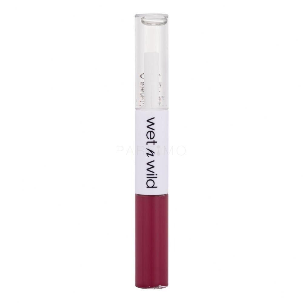 Wet n Wild MegaLast Lock 'N' Shine Lip Color + Gloss Šminka za ženske 4 ml Odtenek LA Pink