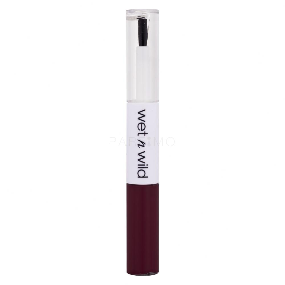 Wet n Wild MegaLast Lock 'N' Shine Lip Color + Gloss Šminka za ženske 4 ml Odtenek Dark Wisteria