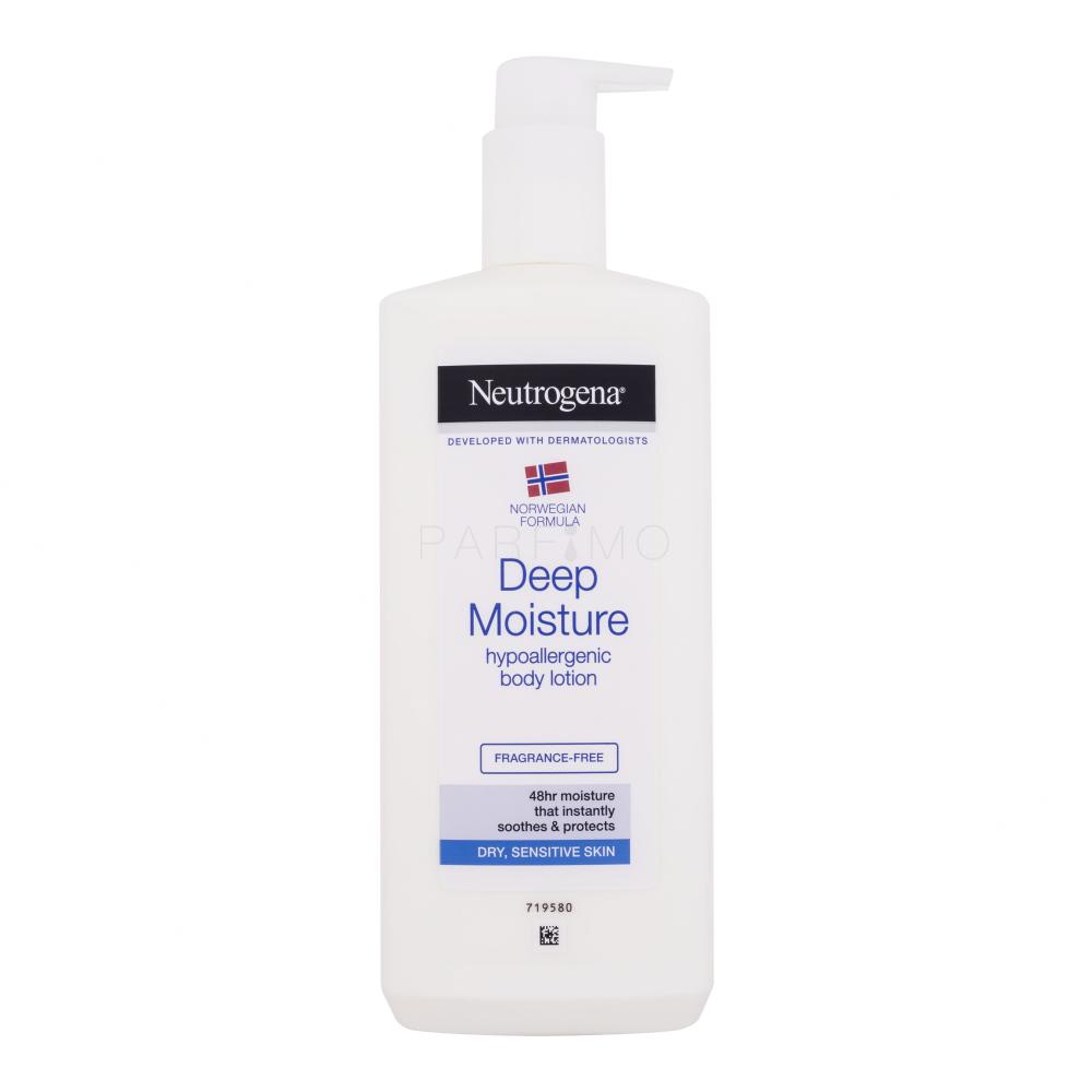 Neutrogena Norwegian Formula Deep Moisture Dry, Sensitive Skin Losjon za telo 400 ml