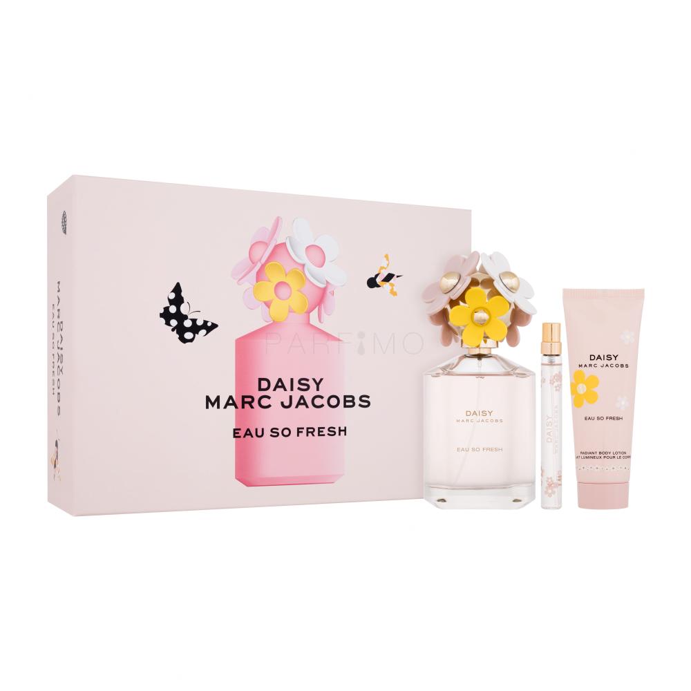 Marc Jacobs Daisy Eau So Fresh Darilni set toaletna voda 125 ml + losjon za telo 75 ml + toaletna voda 10 ml