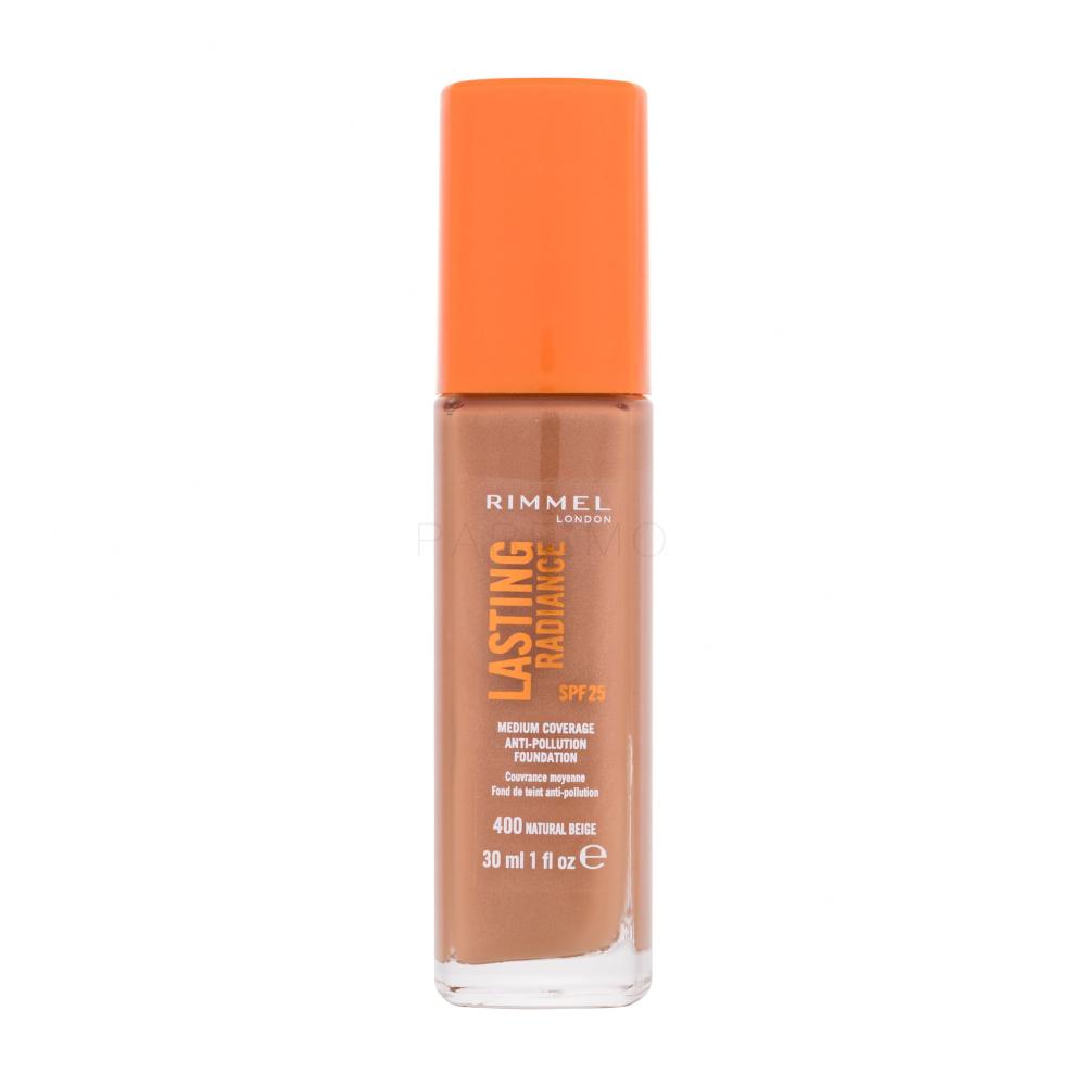 Rimmel London Lasting Radiance SPF25 Puder za ženske 30 ml Odtenek 400 Natural Beige