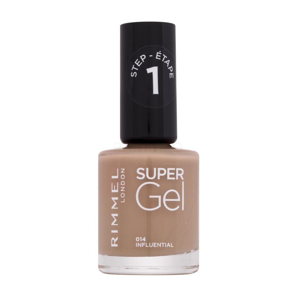 Rimmel London Super Gel STEP1 Lak za nohte za ženske 12 ml Odtenek 014 Influential