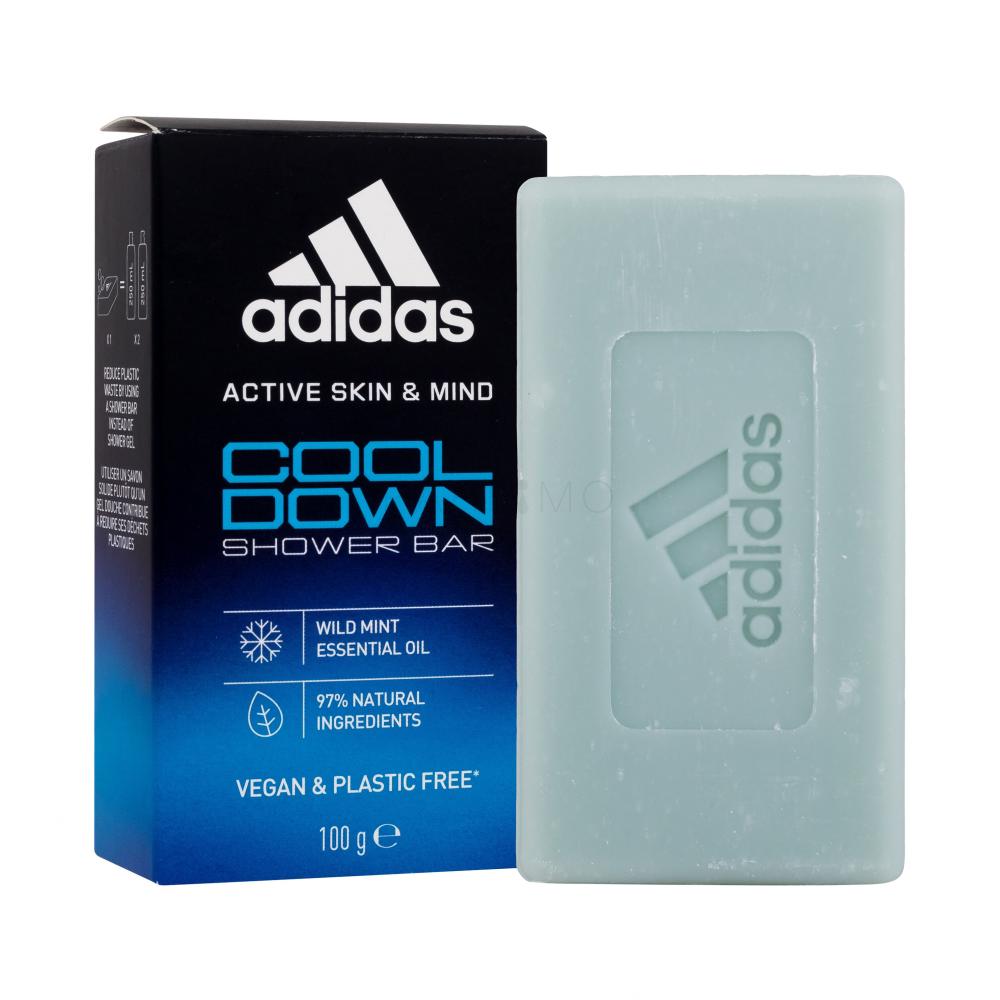 Adidas Cool Down Shower Bar Trdo milo za moške 100 g