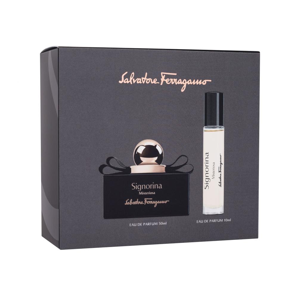 Ferragamo Signorina Misteriosa Darilni set parfumska voda 50 ml + parfumska voda 10 ml