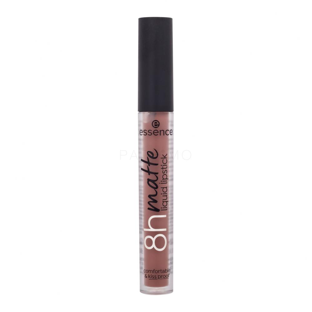 Essence 8h Matte Liquid Lipstick Šminka za ženske 2,5 ml Odtenek 02 Silky Hazelnut