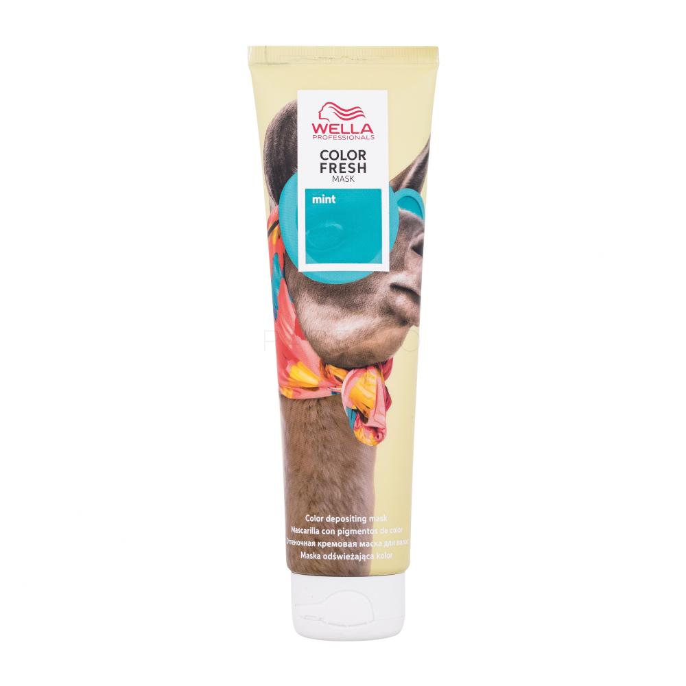 Wella Professionals Color Fresh Mask Barva za lase za ženske 150 ml Odtenek Mint