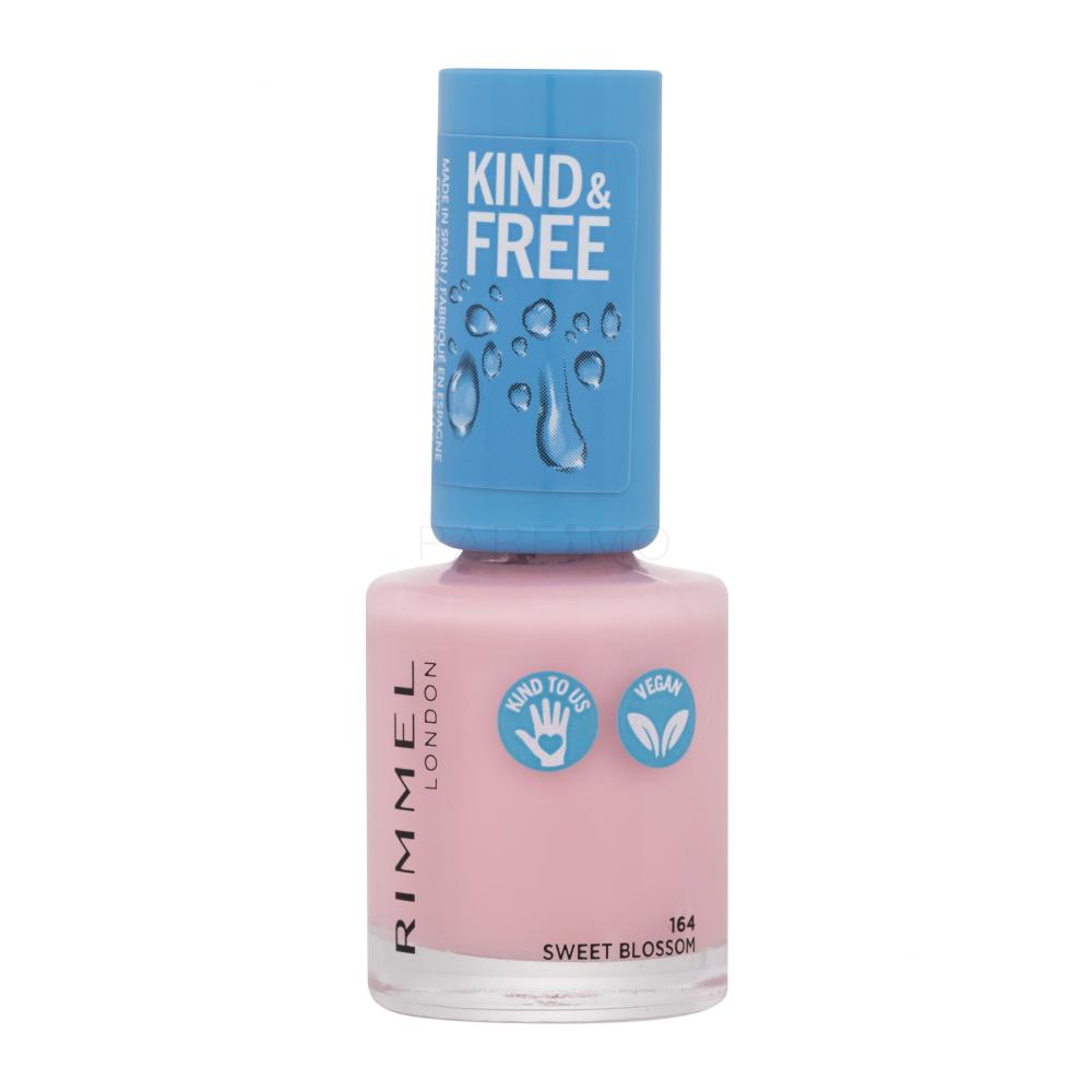 Rimmel London Kind & Free Lak za nohte za ženske 8 ml Odtenek 164 Sweet Blossom