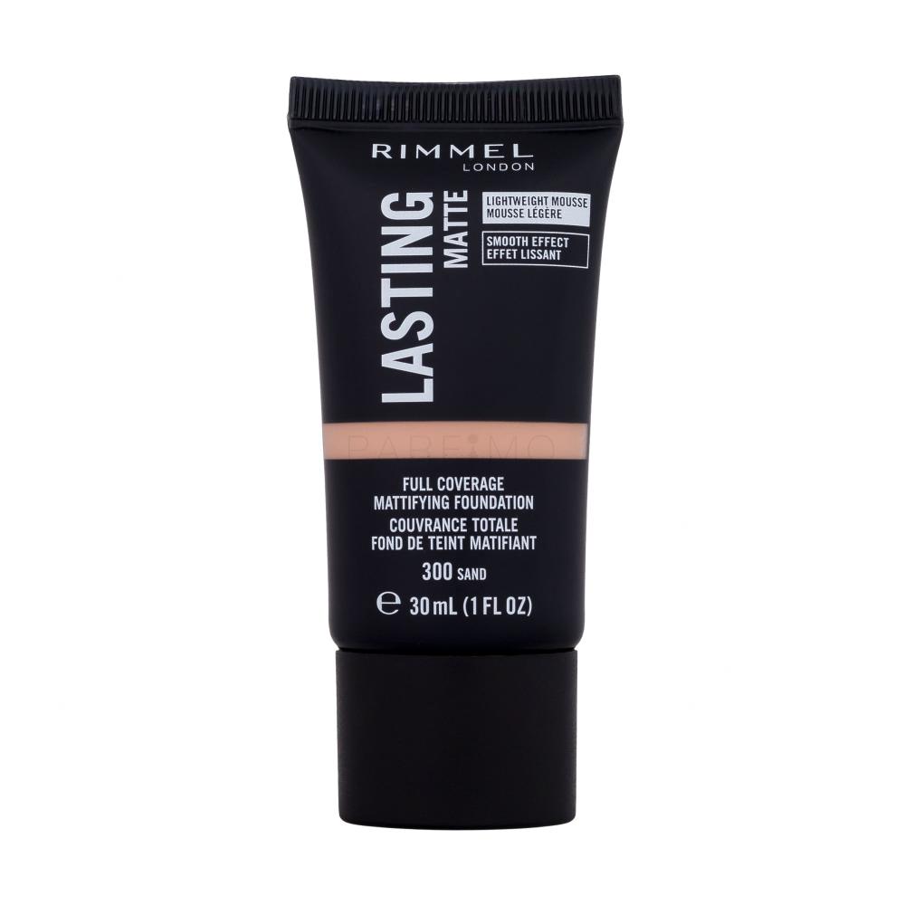 Rimmel London Lasting Matte Full Coverage Puder za ženske 30 ml Odtenek 300 Sand