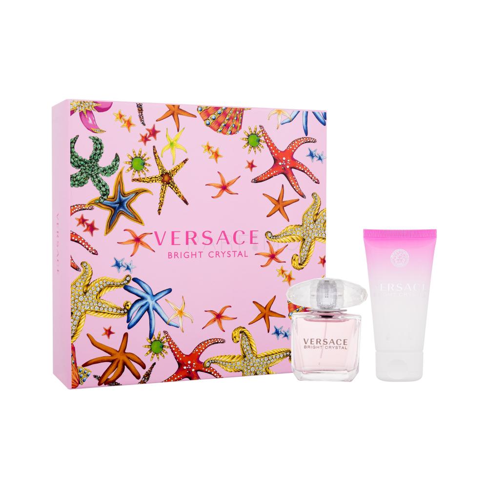 Versace Bright Crystal SET2 Darilni set toaletna voda 30 ml + losjon za telo 50 ml