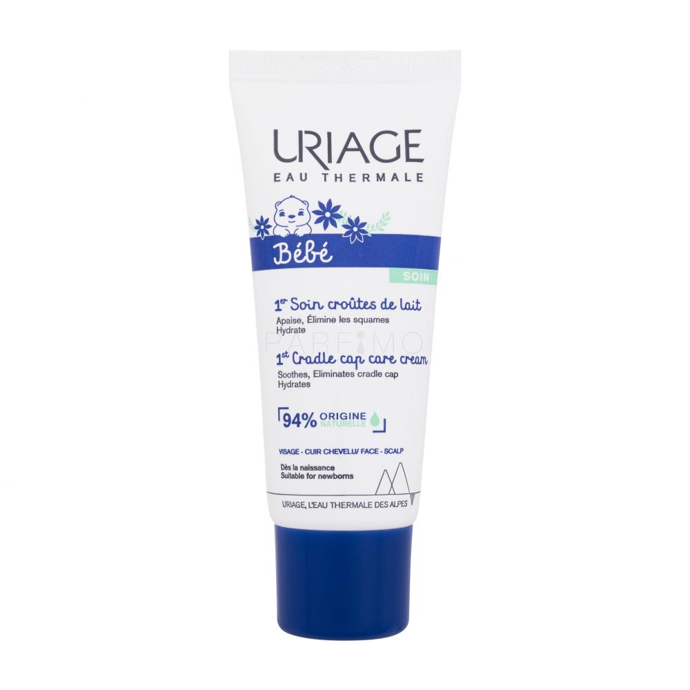Uriage Bébé 1st Cradle Cap Care Cream Dnevna krema za obraz za otroke 40 ml