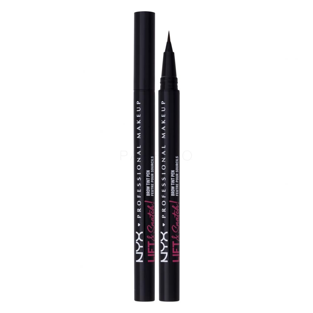 NYX Professional Makeup Lift & Snatch! Svinčnik za obrvi za ženske 1 ml Odtenek 04 Soft Brown