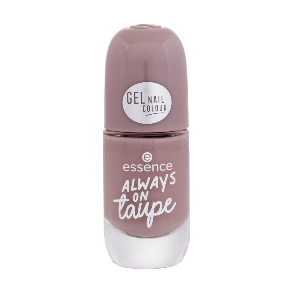 Essence Gel Nail Colour Lak za nohte za ženske 8 ml Odtenek 37 Always On Taupe