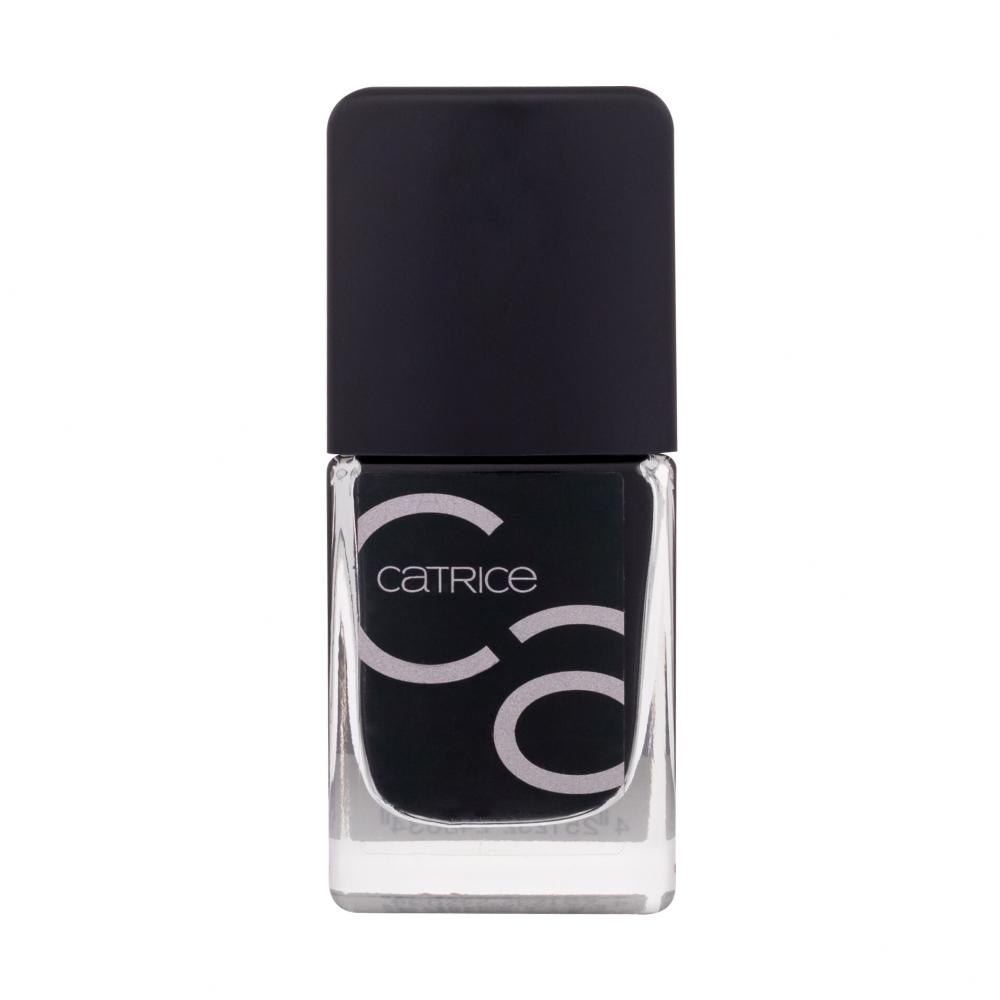 Catrice Iconails Lak za nohte za ženske 10,5 ml Odtenek 20 Black To The Routes
