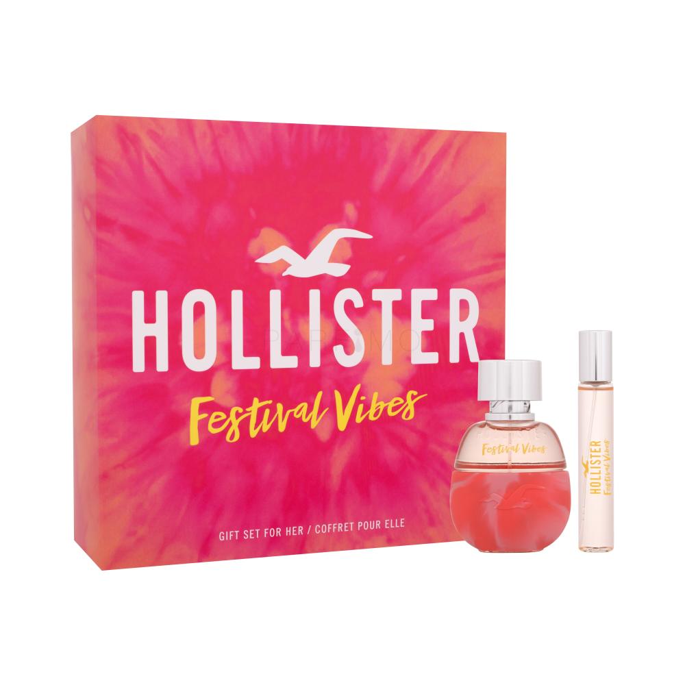 Hollister Festival Vibes Darilni set parfumska voda 50 ml + parfumska voda 15 ml