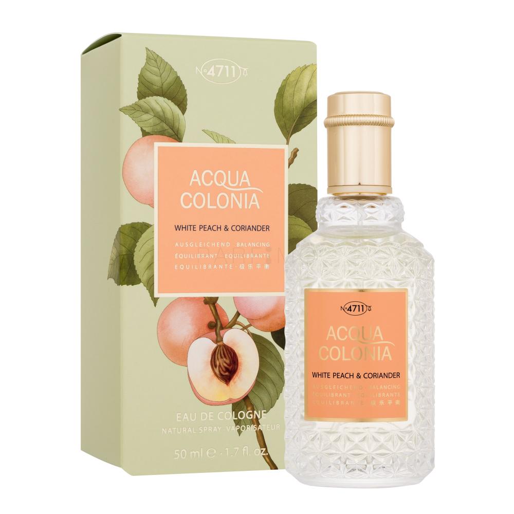4711 Acqua Colonia White Peach & Coriander Kolonjska voda 50 ml