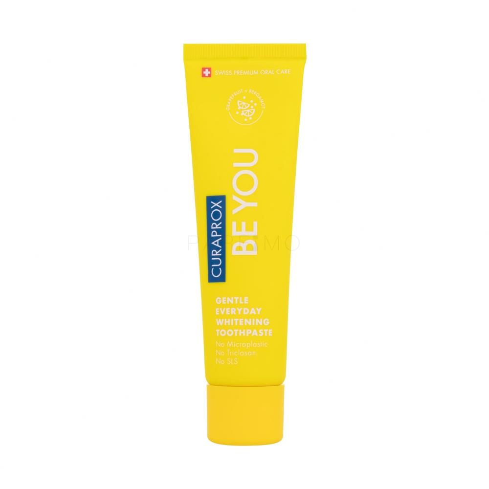 Curaprox Be You Gentle Everyday Whitening Toothpaste Rising Star Grapefruit + Bergamot Zobna pasta 60 ml