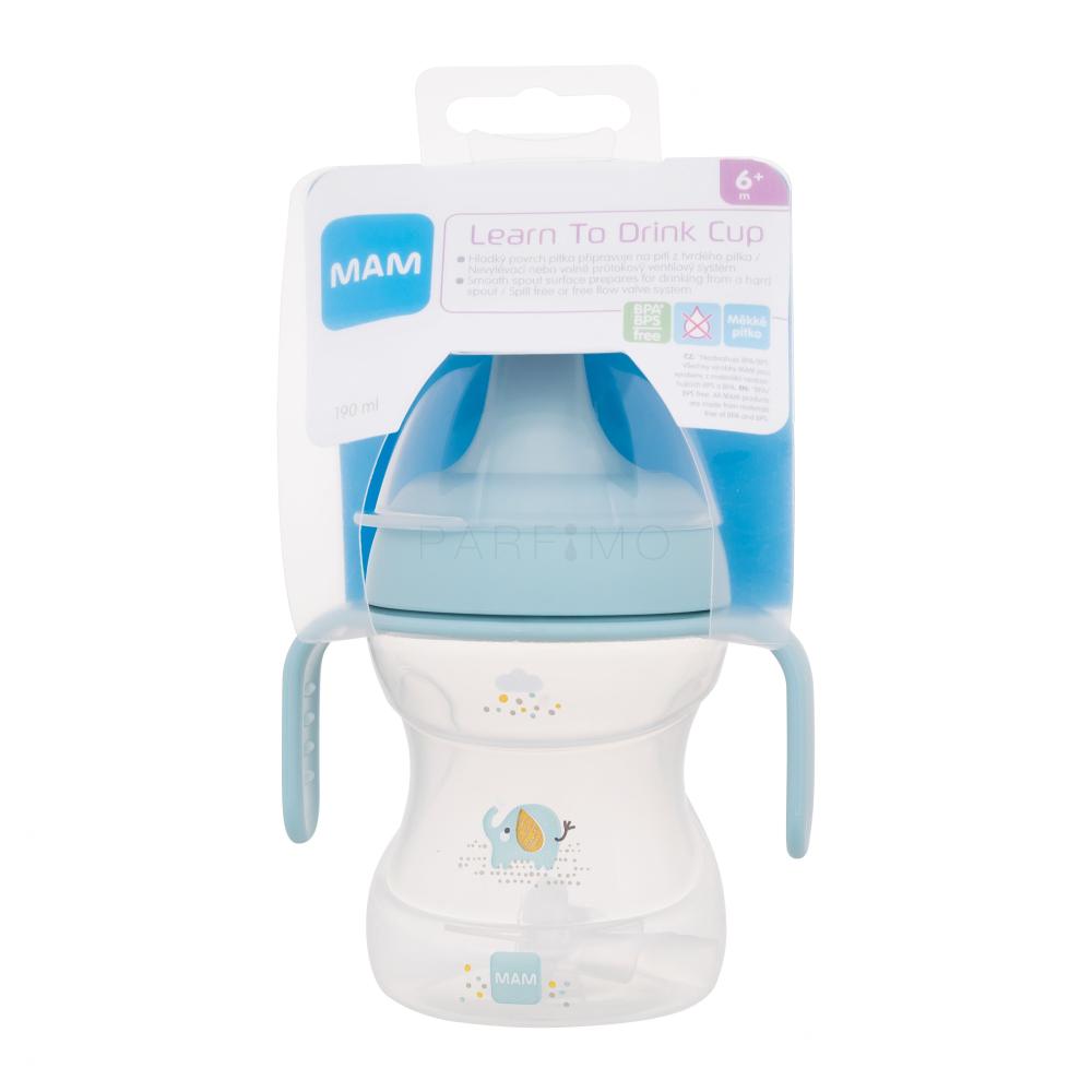 MAM Learn To Drink Cup 6m+ Sage Skodelica za otroke 190 ml