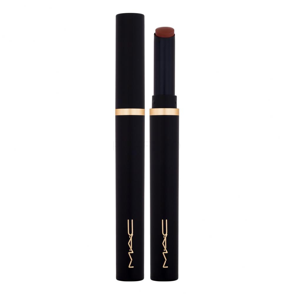 MAC Powder Kiss Velvet Blur Slim Stick Lipstick Šminka za ženske 2 g Odtenek 886 Marrakesh-Mere