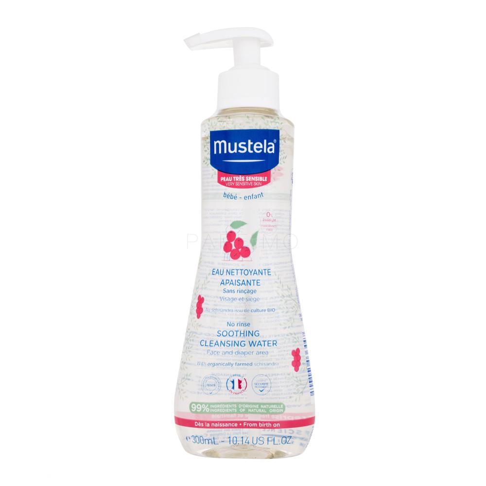 Mustela Bébé Soothing Cleansing Water No-Rinse Tonik za otroke 300 ml
