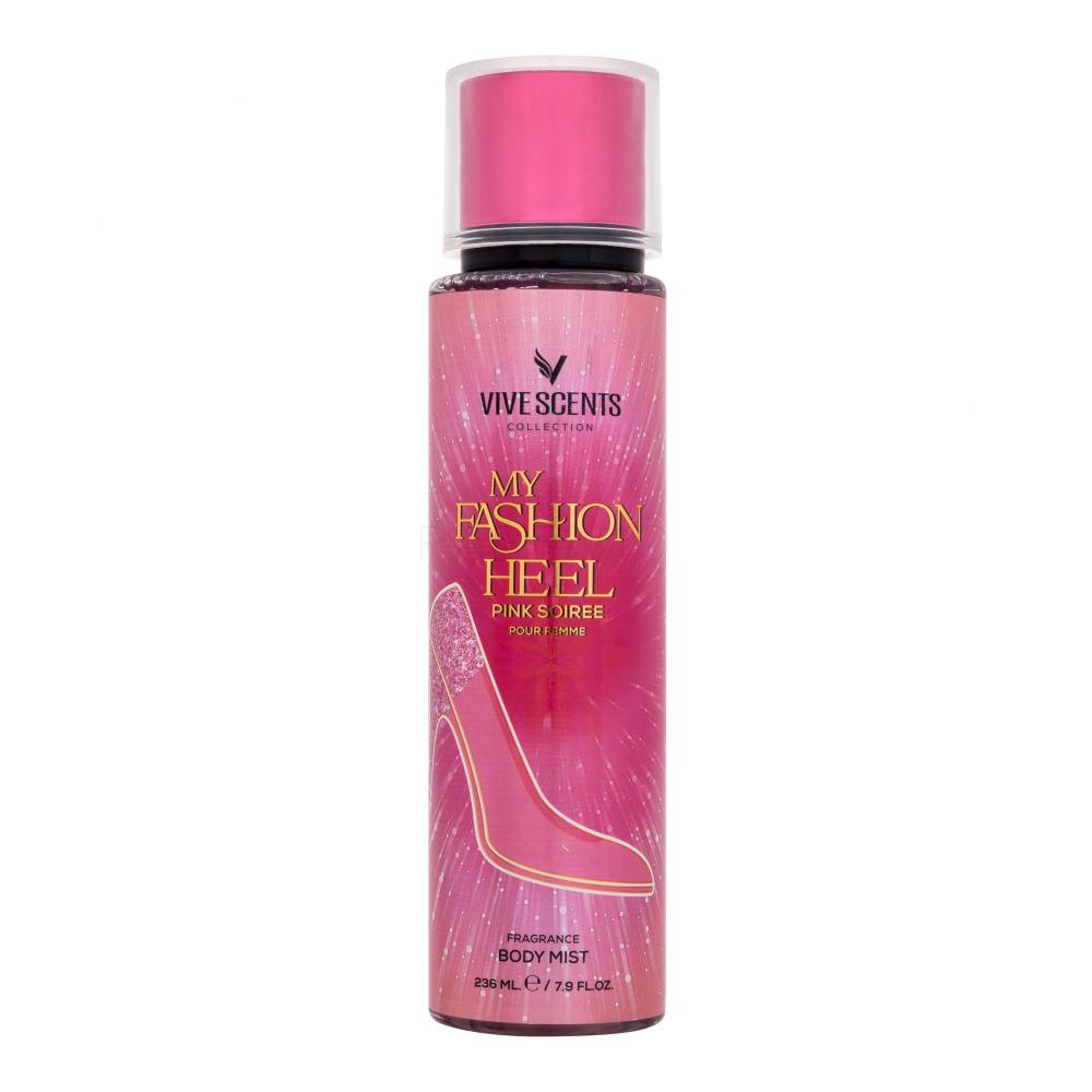 Vive Scents My Fashion Heel Pink Soiree Sprej za telo za ženske 236 ml