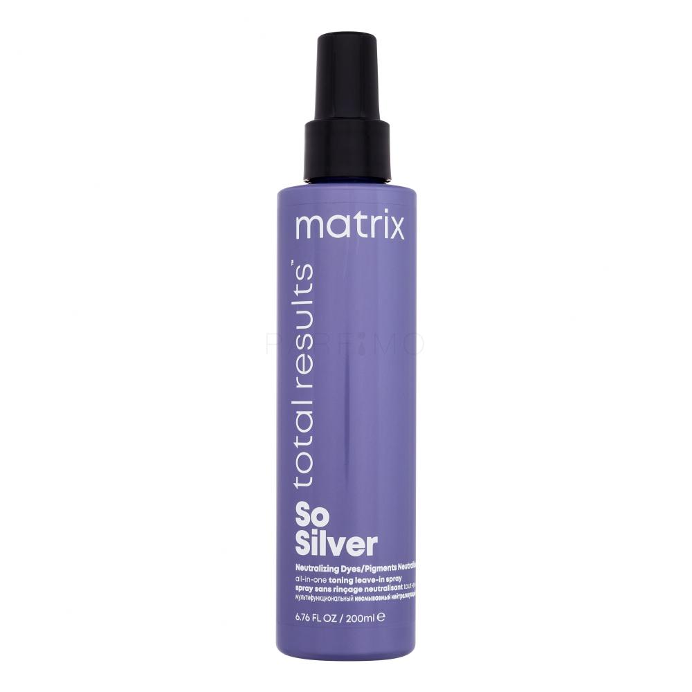 Matrix So Silver All-In-One Toning Leave-In Spray Nega brez izpiranja za ženske 200 ml