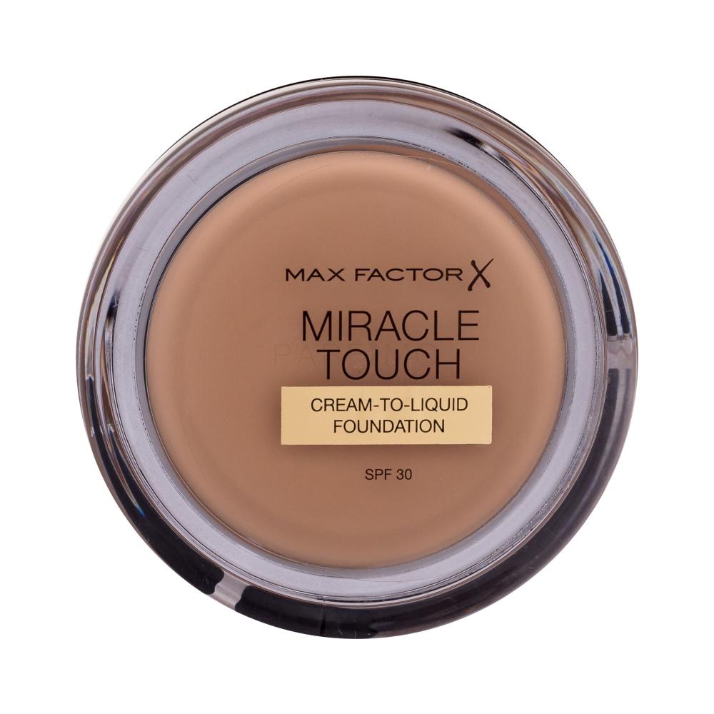 Max Factor Miracle Touch Cream-To-Liquid SPF30 Puder za ženske 11,5 g Odtenek 080 Bronze