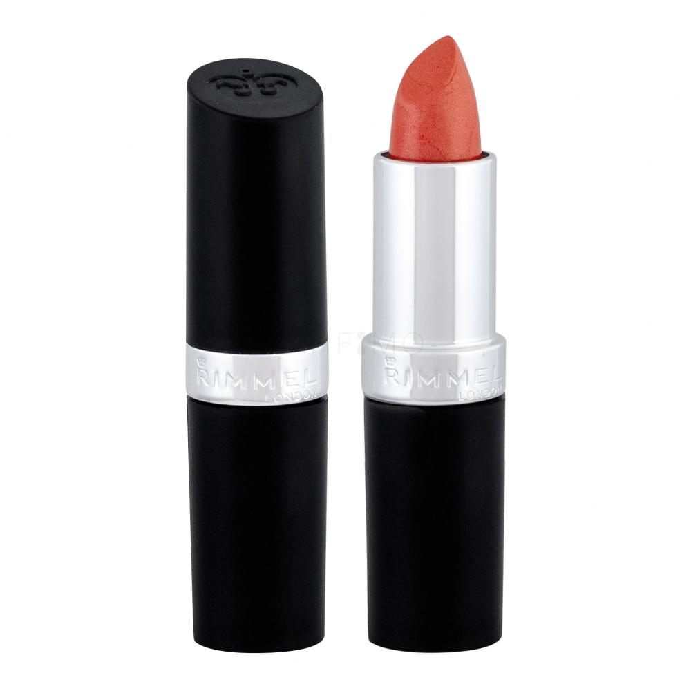 Rimmel London Lasting Finish Šminka za ženske 4 g Odtenek 210 Coral In Gold
