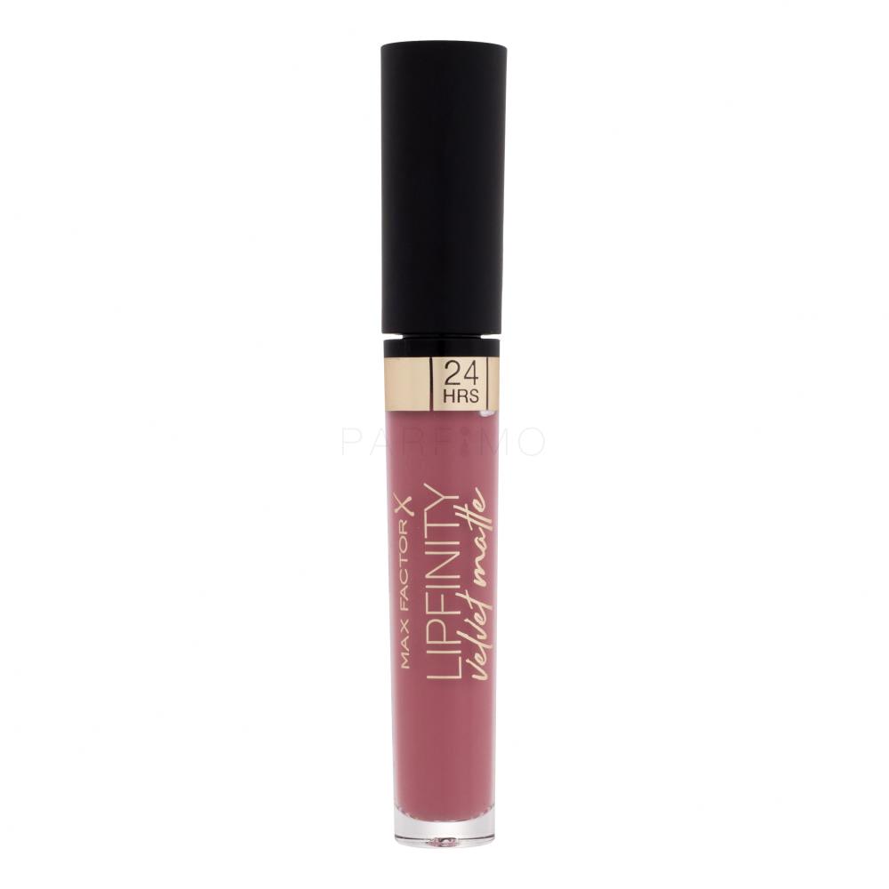 Max Factor Lipfinity Velvet Matte 24HRS Šminka za ženske 3,5 ml Odtenek 020 Coco Creme