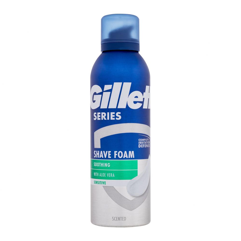 Gillette Series Sensitive Pena za britje za moške 200 ml