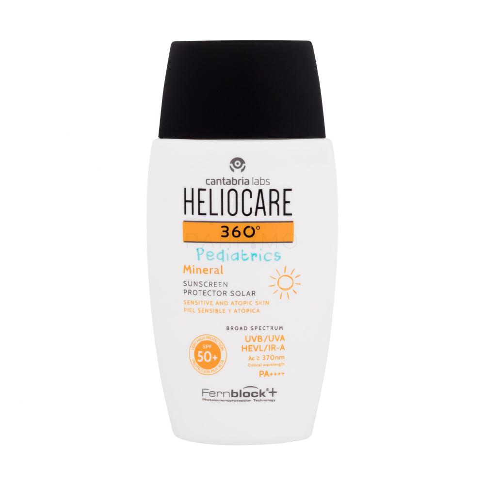 Heliocare 360° Pediatrics Mineral SPF50+ Zaščita pred soncem za telo za otroke 50 ml