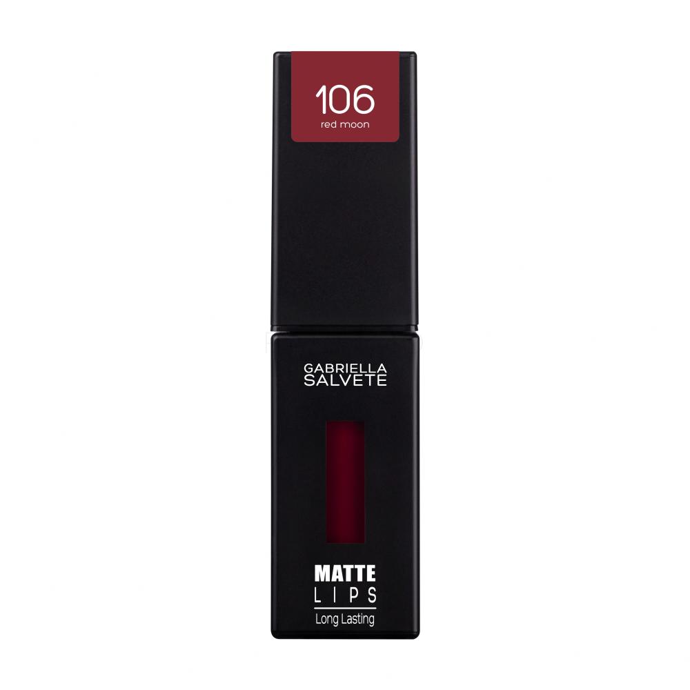 Gabriella Salvete Matte Lips Šminka za ženske 4,5 ml Odtenek 106 Red Moon