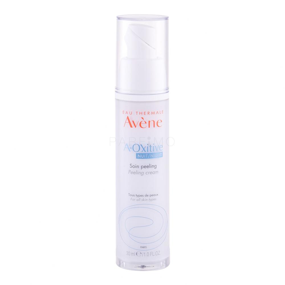 Avene A-Oxitive Night Peeling Cream Nočna krema za obraz za ženske 30 ml poškodovana škatla