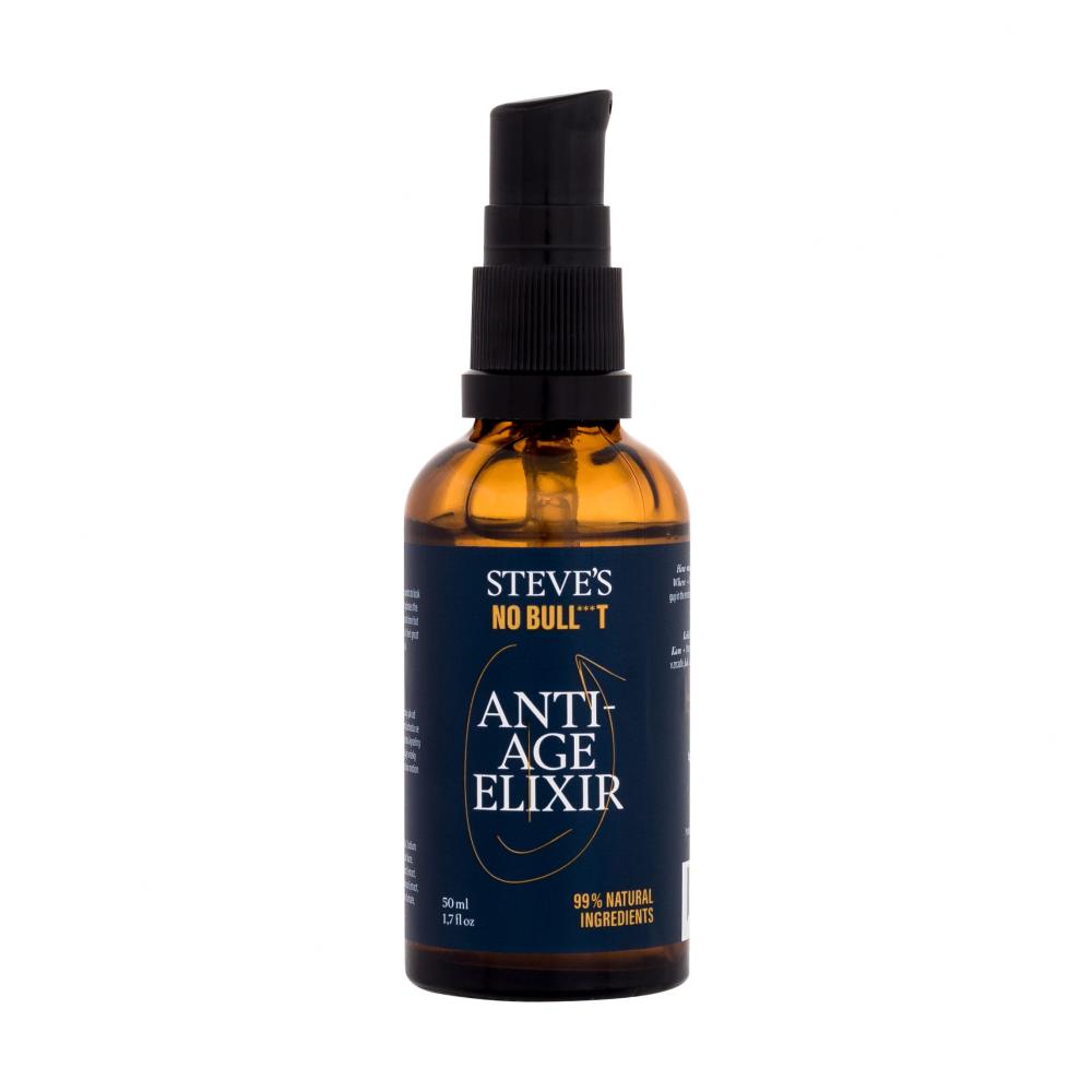 Steve´s No Bull***t Anti-Age Elixir Serum za obraz za moške 50 ml