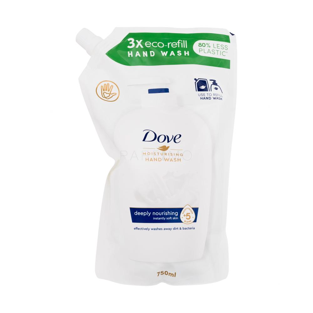 Dove Deeply Nourishing Original Hand Wash Tekoče milo za ženske polnilo 750 ml